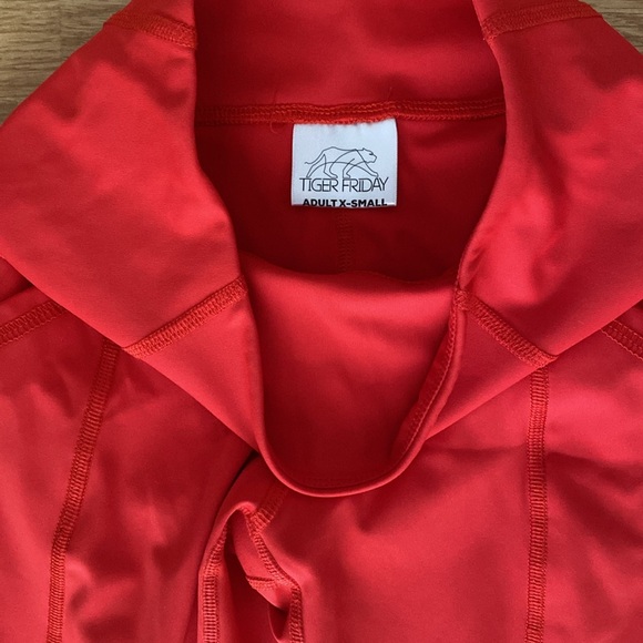 Tiger Friday Red Leggings XS Adult - Picture 2 of 5